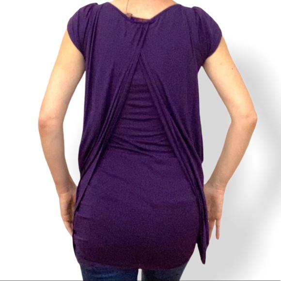 TED BAKER Short sleeve Tunic Top size 2 - Picture 2 of 7